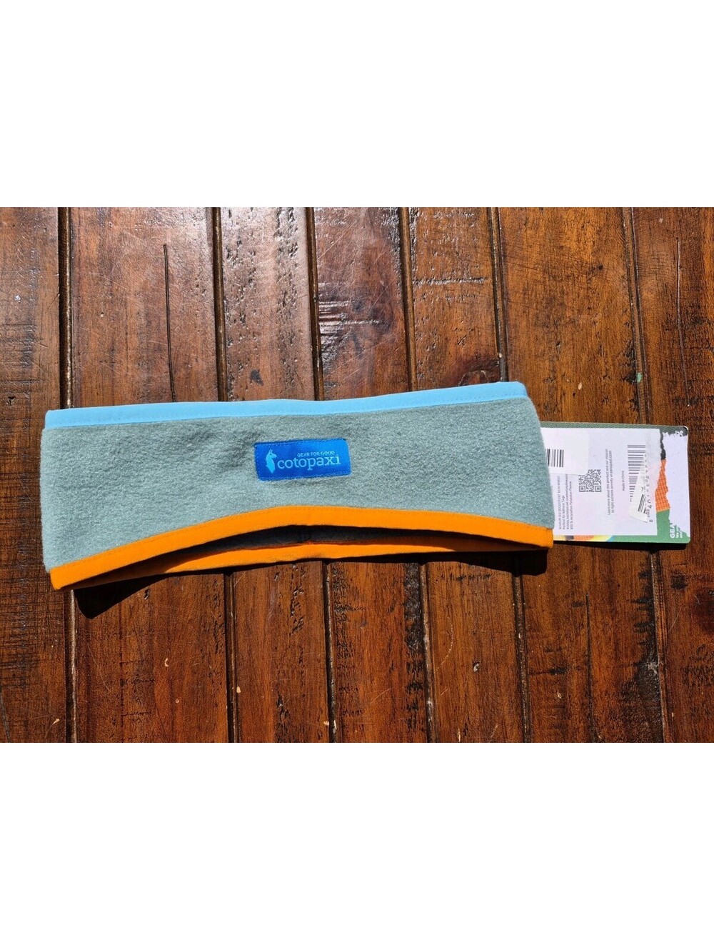 Cotopaxi Unisex Teca Fleece Headband OS Bluegrass Outdoor Run Jog Walk Hike NEW